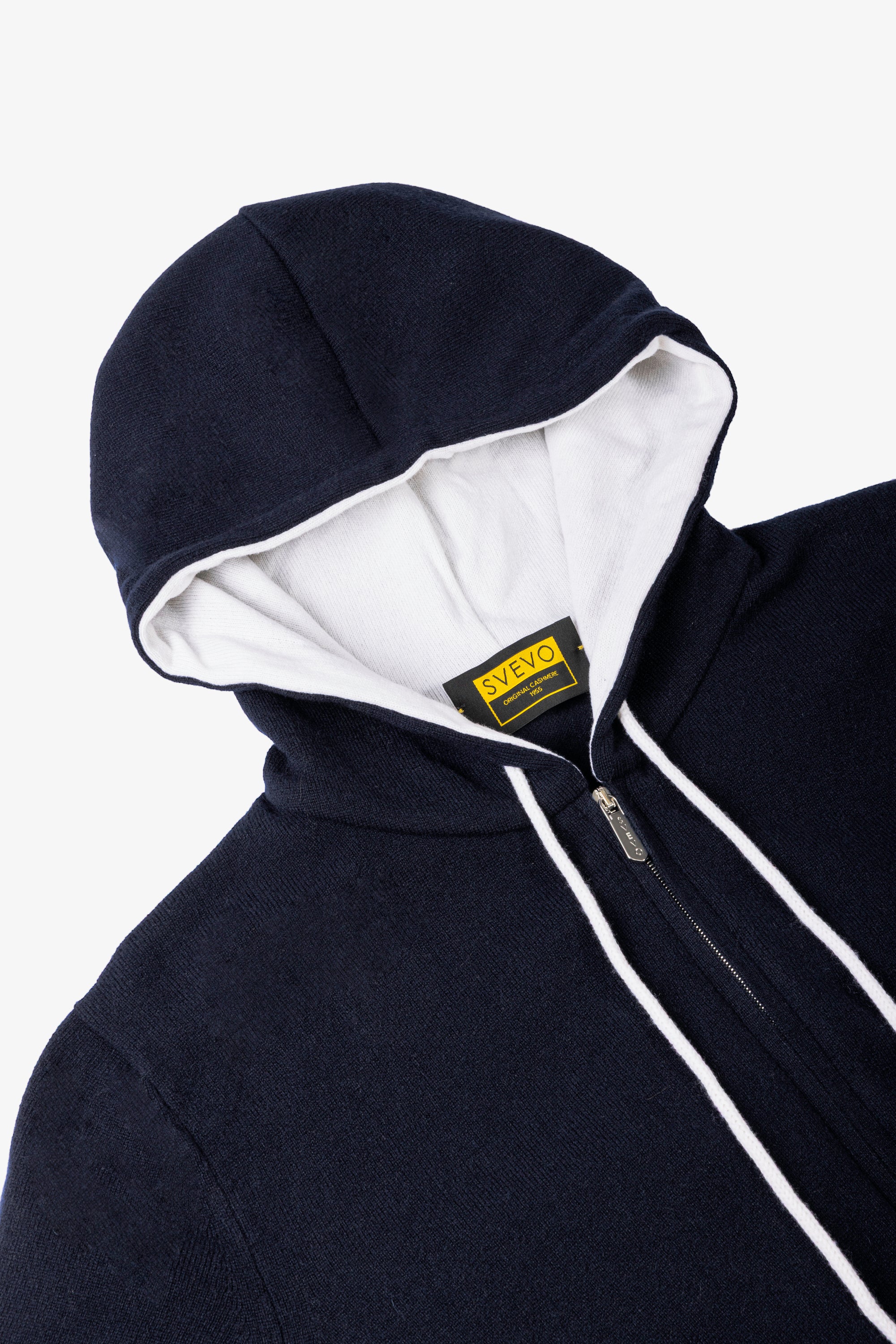 Giubbotto in 100% Cashmere Blu - SVEVO