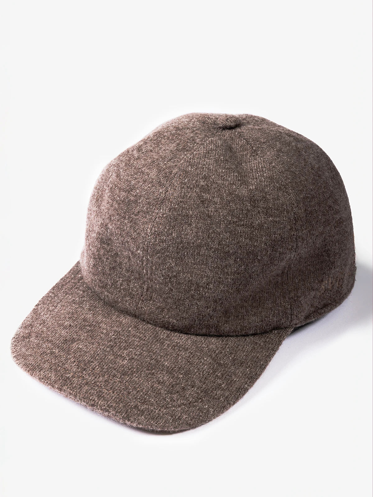 Cappello da baseball in 100% Cashmere Marrone | SVEVO