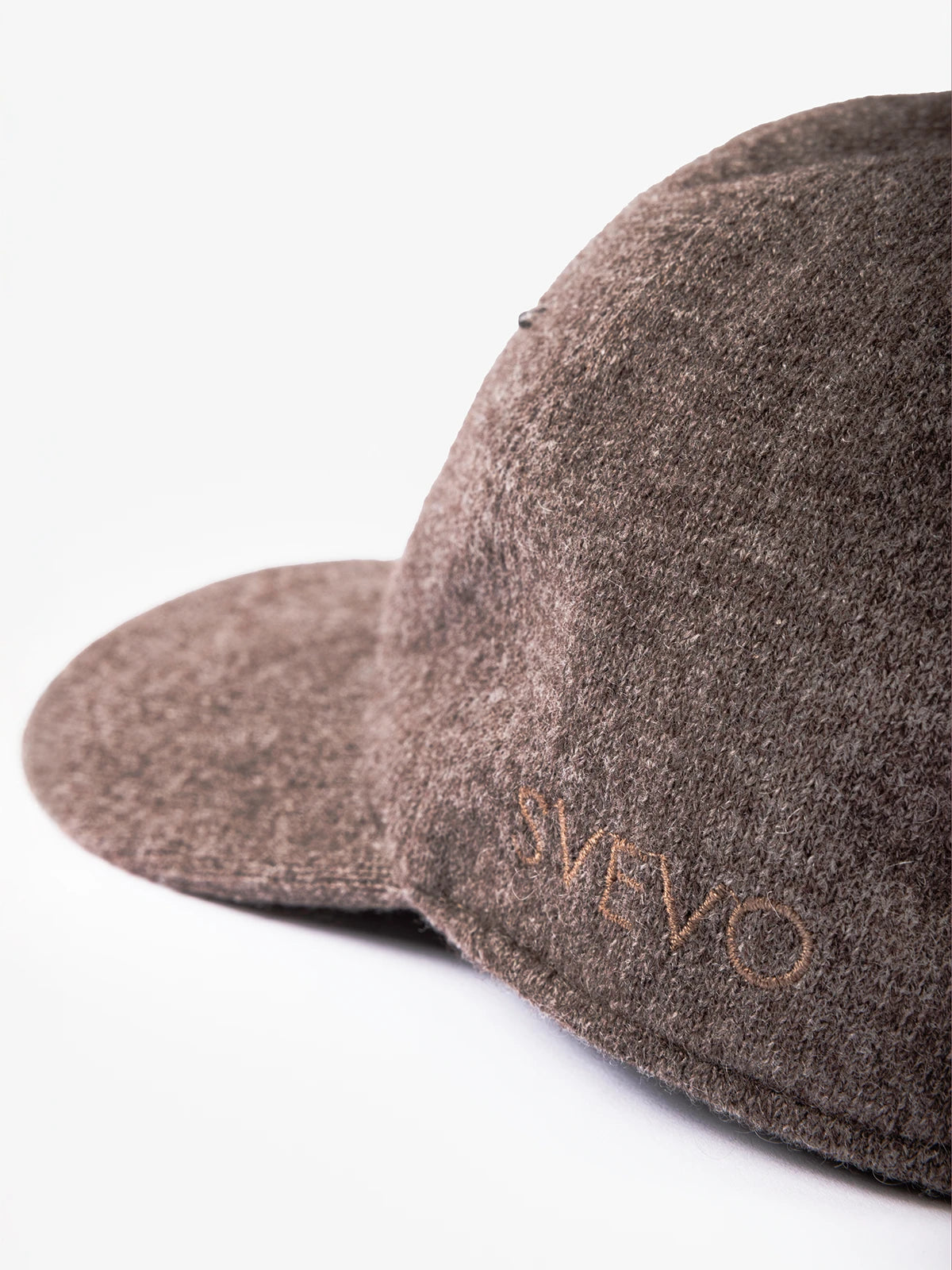 Cappello da baseball in 100% Cashmere Marrone | SVEVO