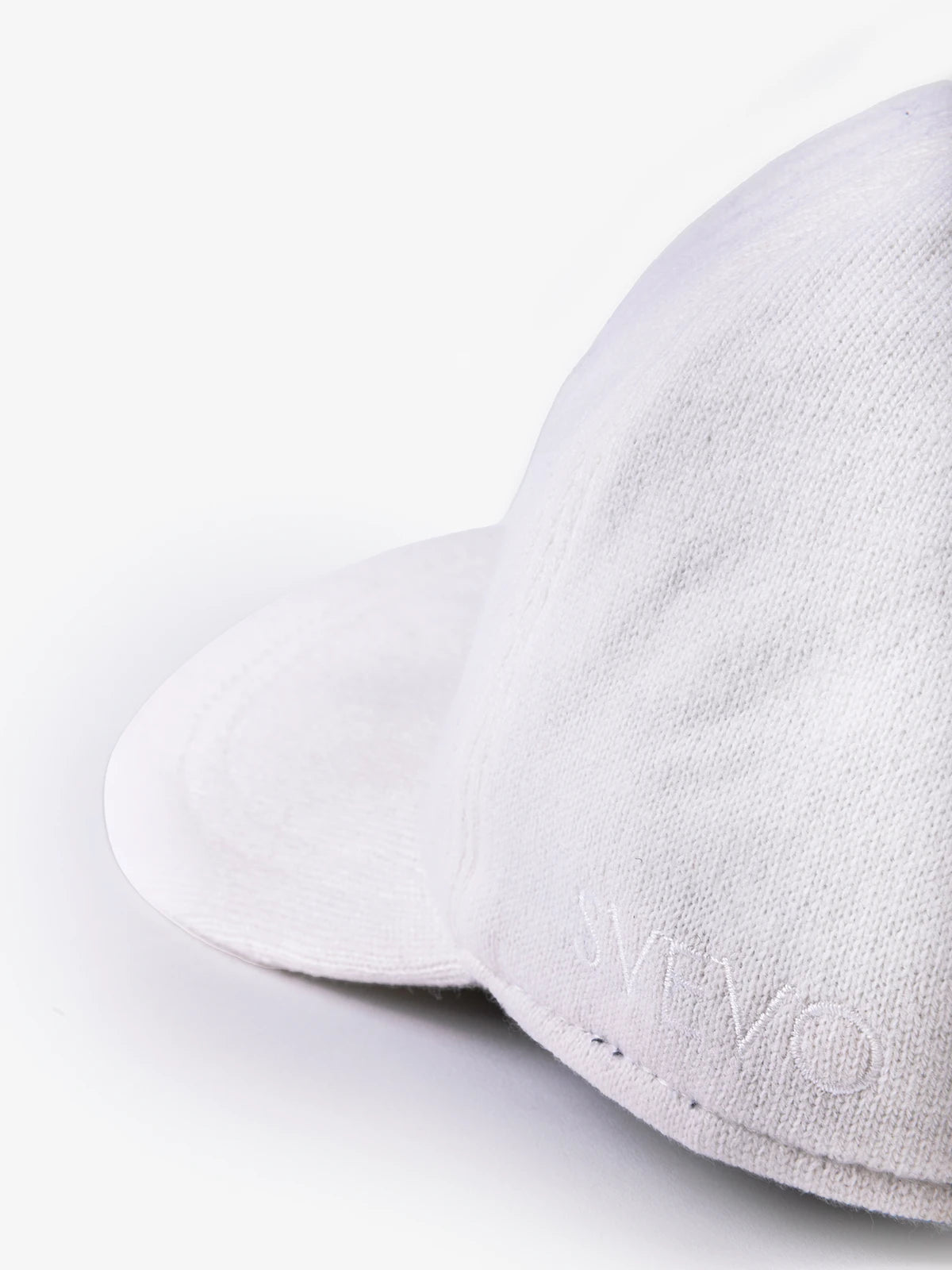 Cappello da baseball in 100% Cashmere Bianco | SVEVO