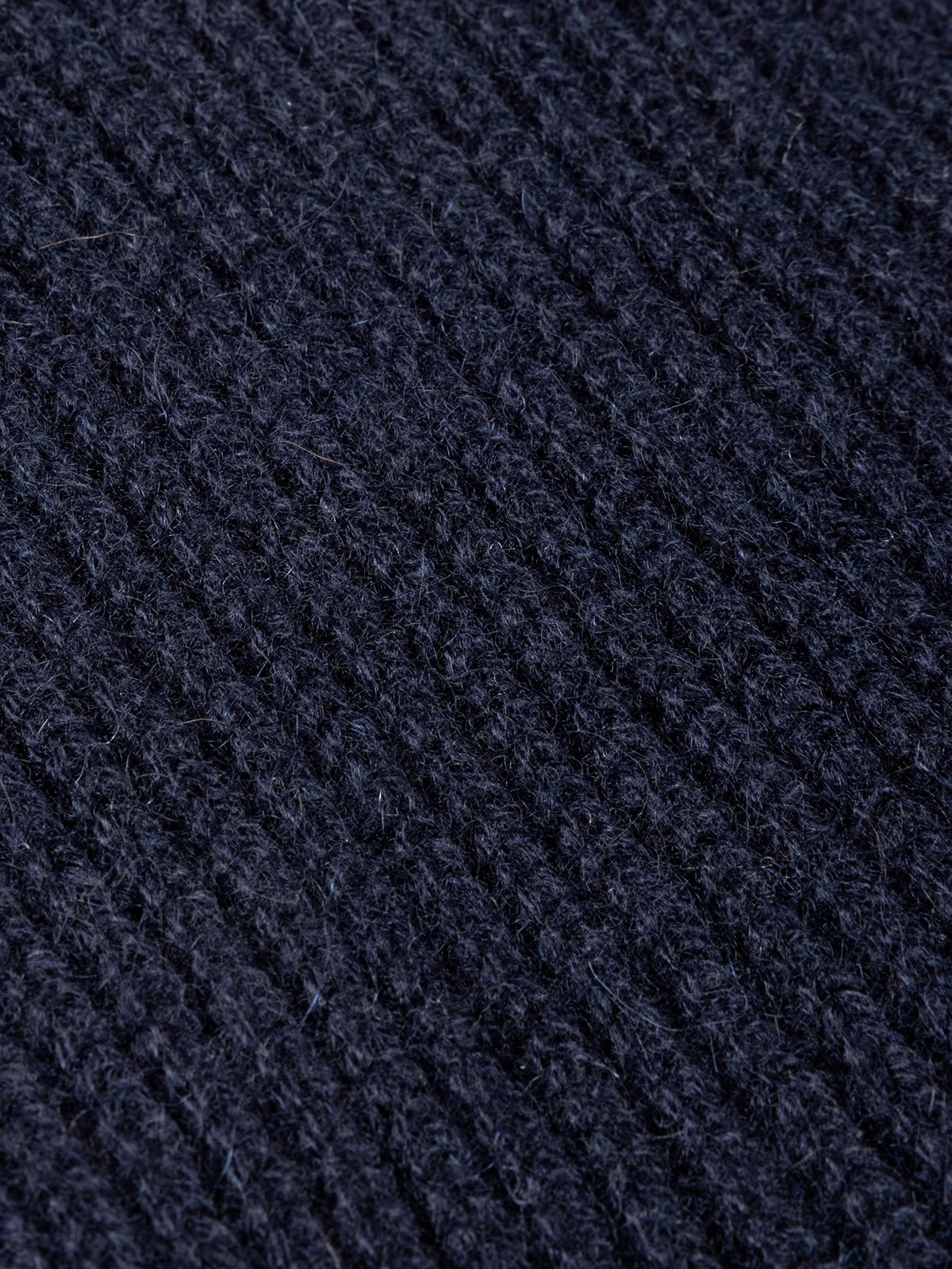 Guanti maglia inglese in 100% Cashmere blu | SVEVO