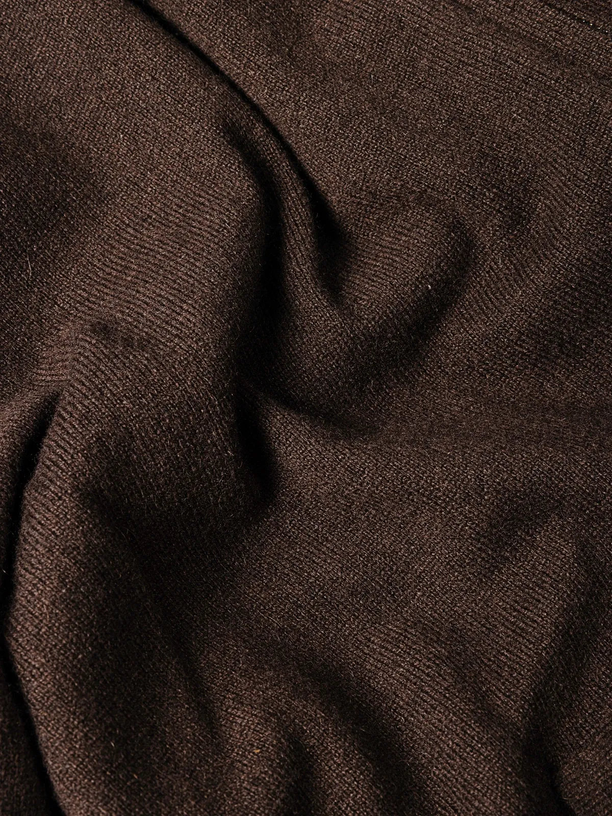 Giubbotto con interno castorino in 100% Cashmere marrone | SVEVO