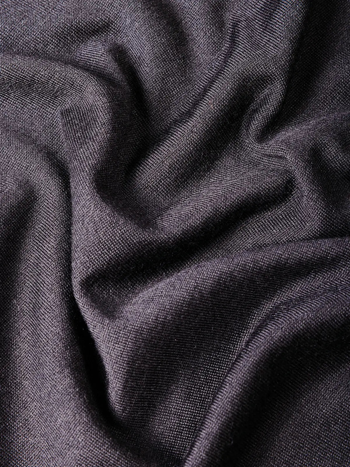 Lupetto con zip in 80% Cashmere e 20% Seta grigio | SVEVO