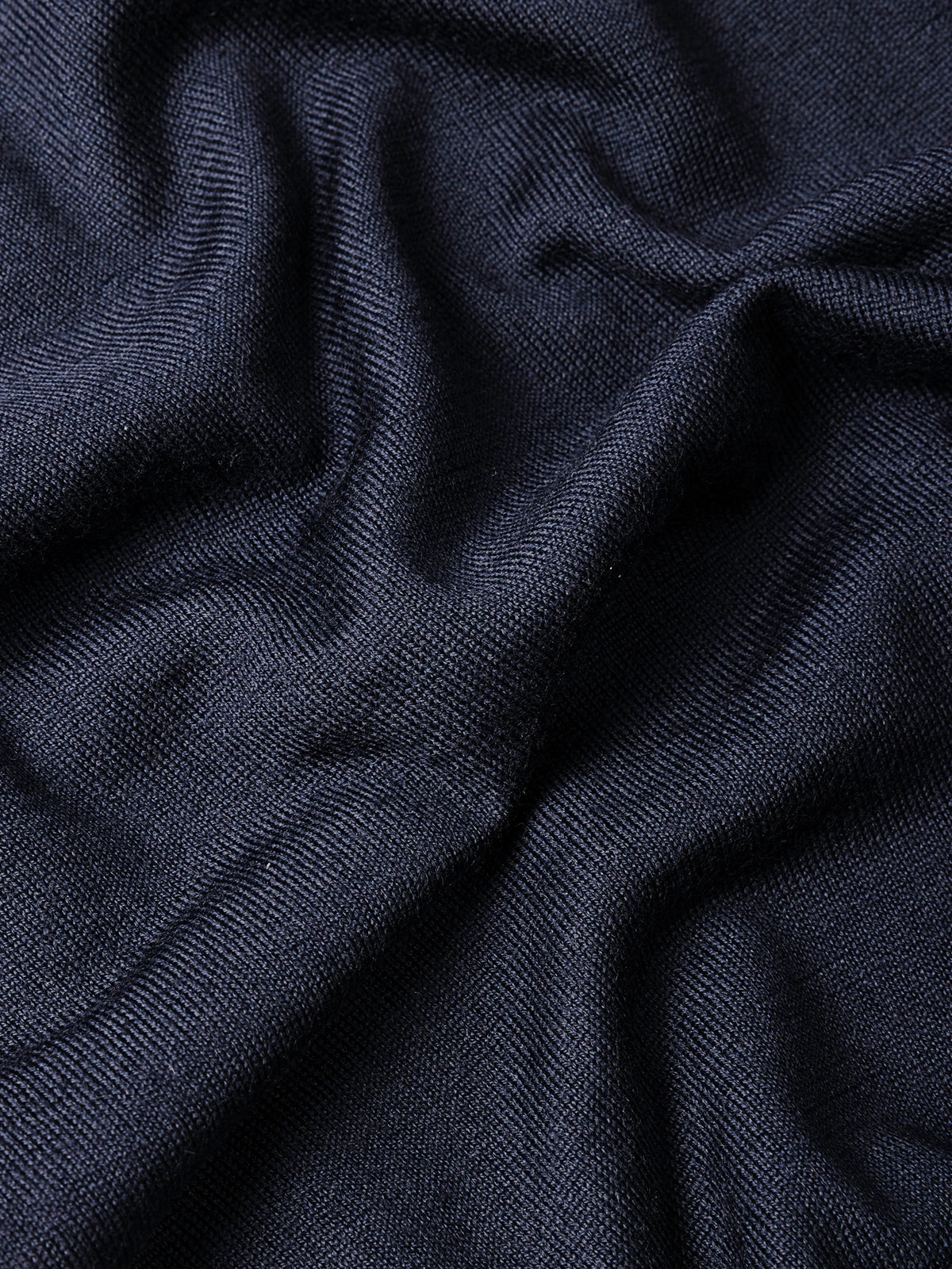 Giubbotto con zip in 100% Lana blu | SVEVO