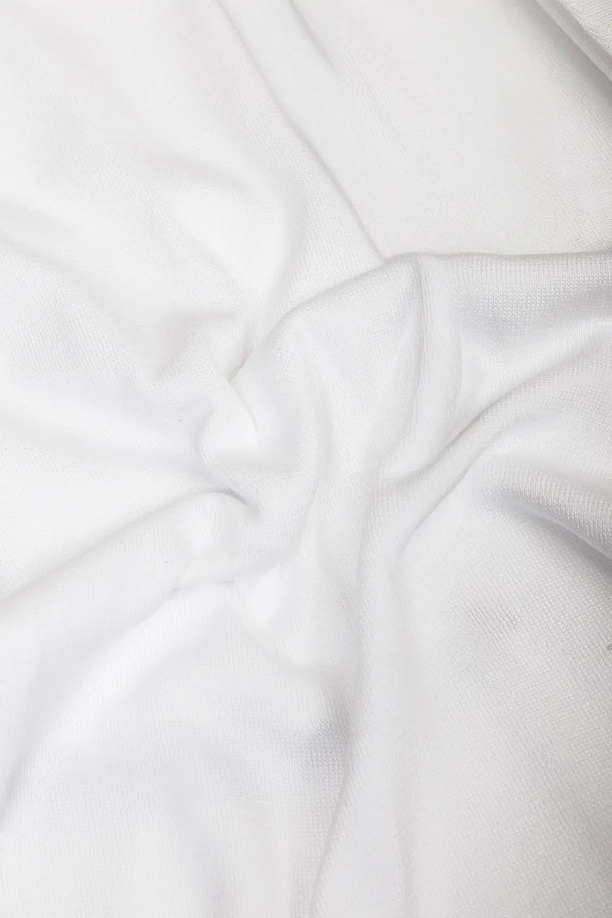 Girocollo mezza manica in 100% Cotone Bianco | SVEVO