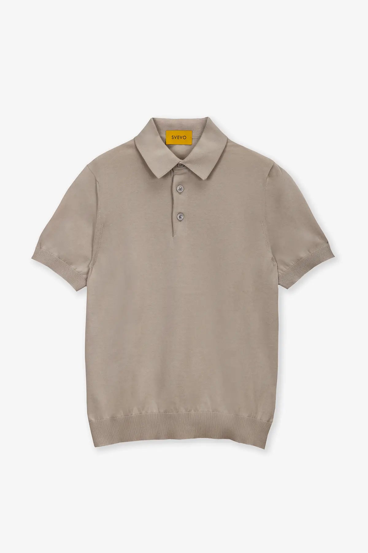 Polo mezza manica con bottoni in 100% Cotone Gardenia | SVEVO