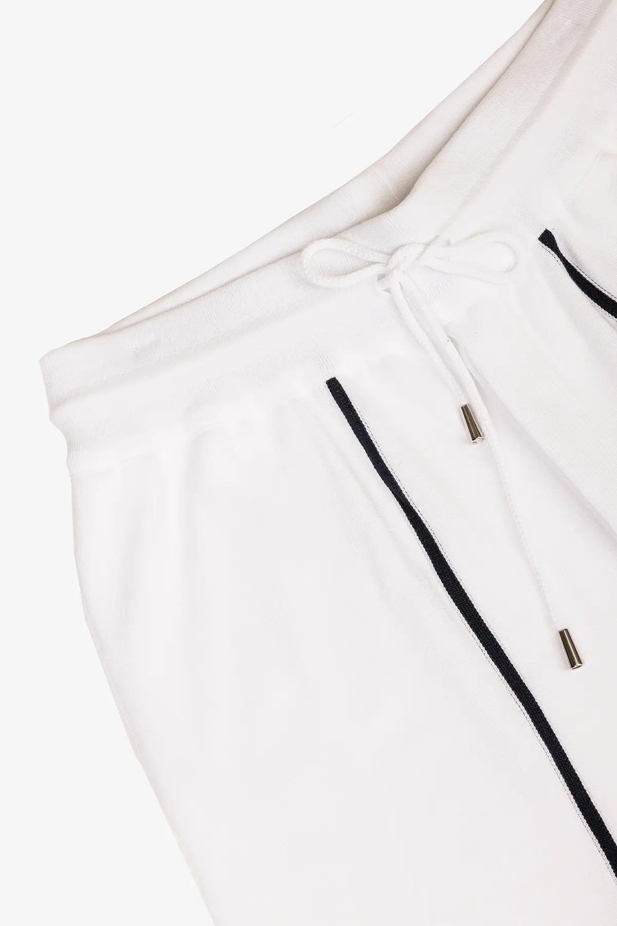 Bermuda in 100% Cotone Supersoft Bianco e Blu | SVEVO