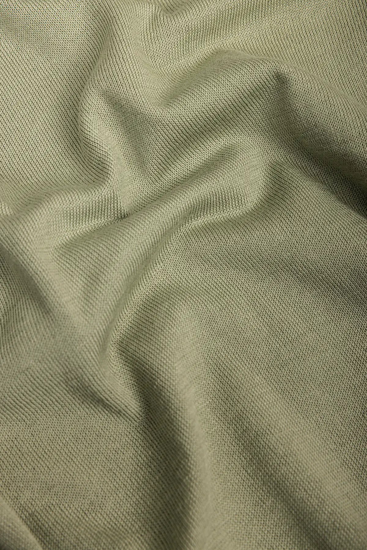 Girocollo mezza manica in 100% Cotone Verde | SVEVO