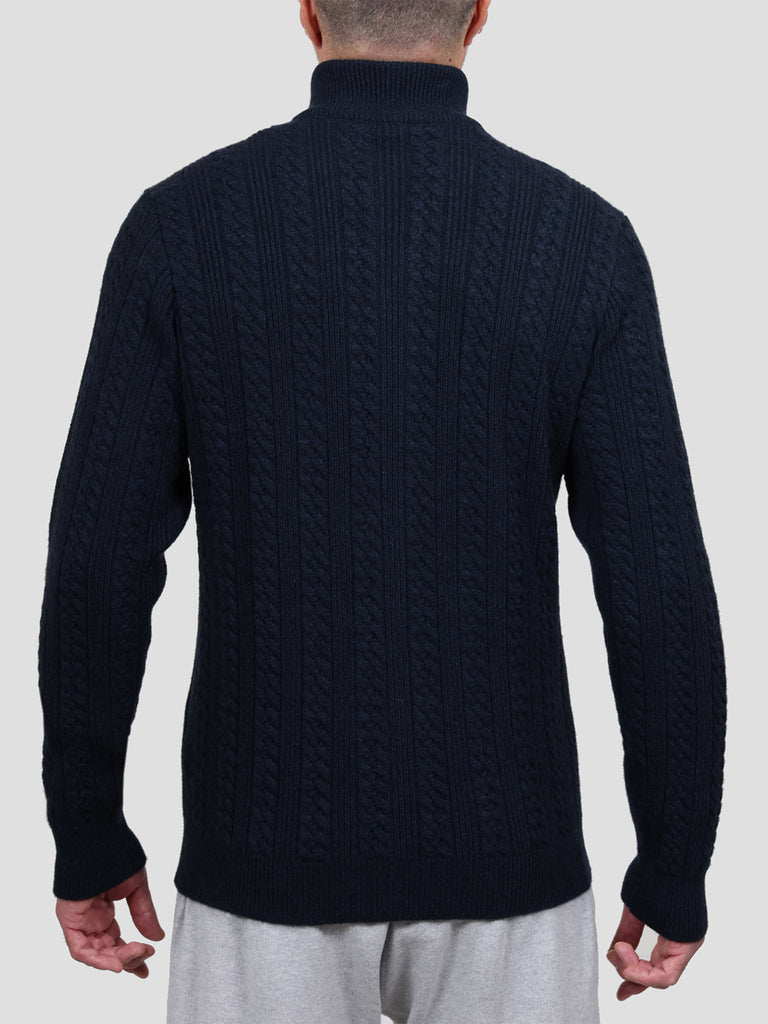 Giubbotto 100% Cashmere Blu - SVEVO