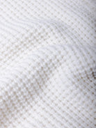 Cardigan punto milano in 100% Cashmere bianco | SVEVO