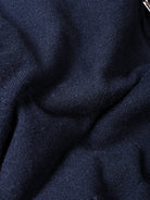 Giubbotto con interno capra in 100% Cashmere blu | SVEVO