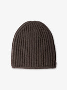Berretto corto in 100% Cashmere marrone | SVEVO