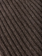 Berretto corto in 100% Cashmere marrone | SVEVO