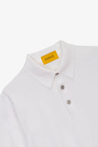 Polo mezza manica con bottoni in 100% Cotone Bianco | SVEVO