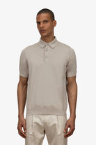 Polo mezza manica con bottoni in 100% Cotone Gardenia | SVEVO