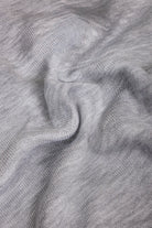 Polo mezza manica con bottoni in 100% Cotone Grigio Chiaro Melange | SVEVO