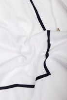 Bermuda in 100% Cotone Supersoft Bianco e Blu | SVEVO