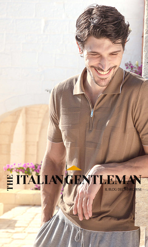 Articolo Svevo su The Italian Gentleman: Come indossare la maglia polo uomo d'estate: consigli di stile