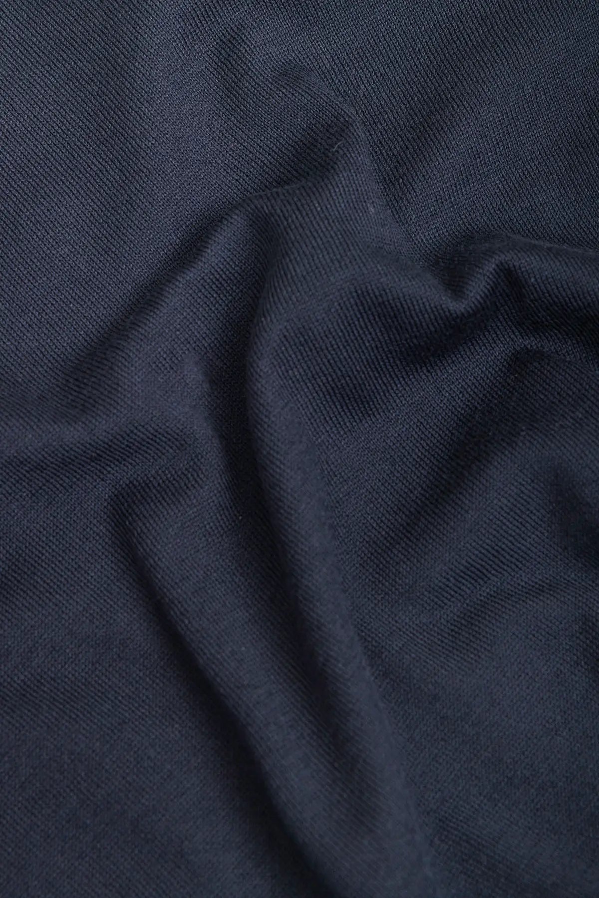 Girocollo mezza manica in 100% Cotone Blu | SVEVO