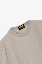 Girocollo mezza manica fondo tubolare in 100% Cotone Supersoft Grigio Chiaro | SVEVO