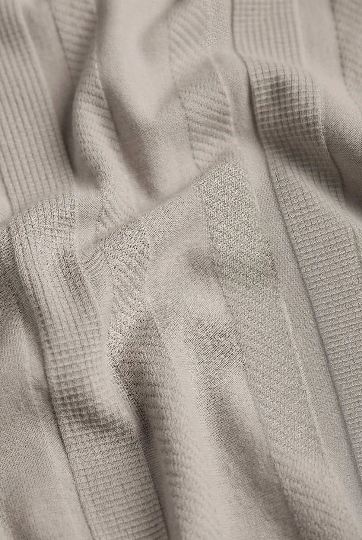 Girocollo mezza manica fondo tubolare in 100% Cotone Supersoft Grigio Chiaro | SVEVO